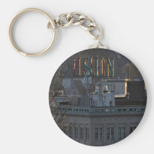 LOWELL SUN BUILDING KEY RING