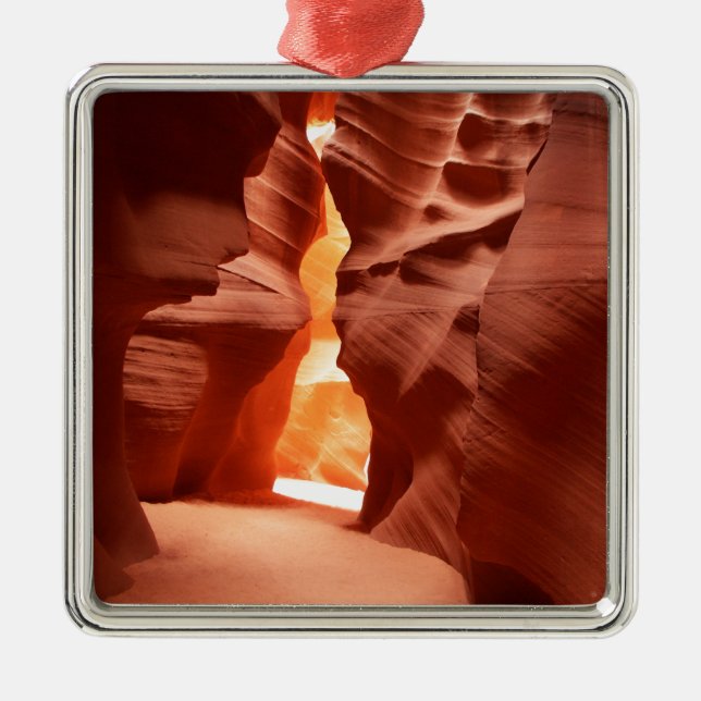 Lower Antelope Canyon amazing beauty Metal Tree Decoration (Front)