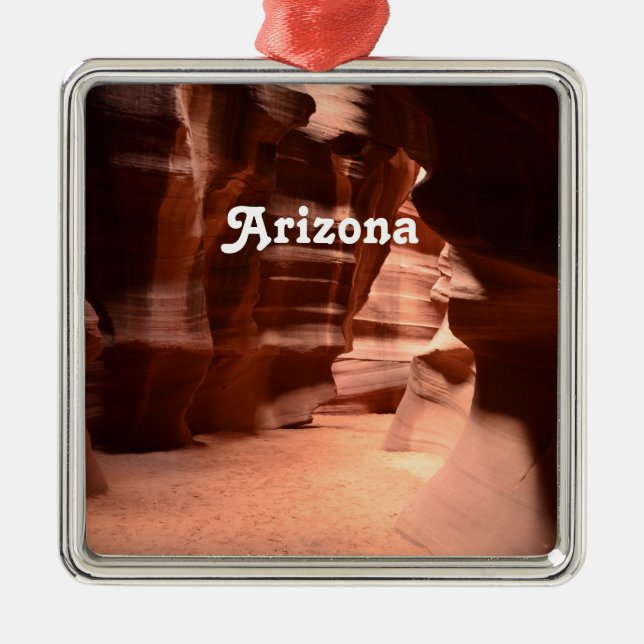 Lower Antelope Canyon Metal Tree Decoration (Front)