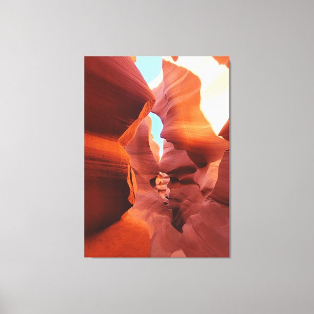 Lower Antelope Valley 2 Canvas Print (Front)