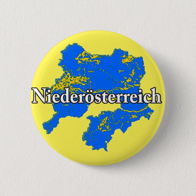 Lower Austria 6 Cm Round Badge (Front)