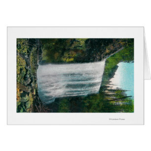 Lower Bridal Veil Falls on Colubia River