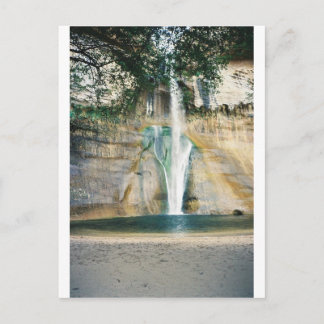 lower calf creek falls postcard
