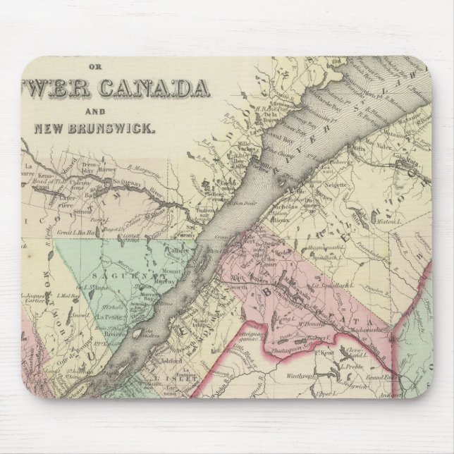 Lower Canada 2 Mouse Mat (Front)