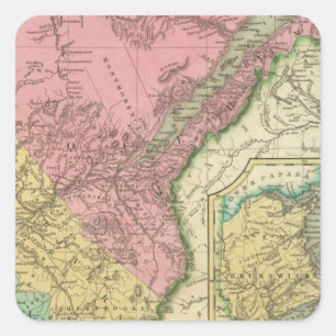 Lower Canada 2 Square Sticker