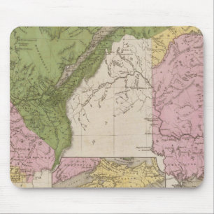 Lower Canada And New Brunswick Mouse Mat