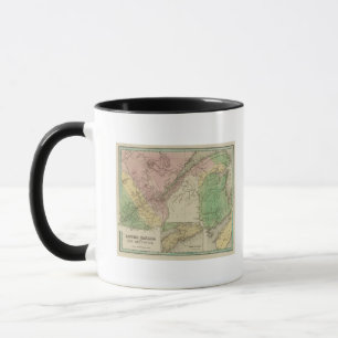 Lower Canada and New Brunswick Mug