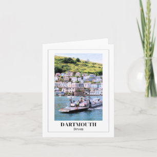 Lower Dartmouth Ferry, Devon Card
