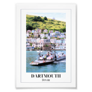 Lower Dartmouth Ferry, Devon Photo Print