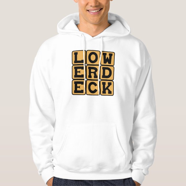 Lower Deck, Seating Chart Option Hoodie (Front)