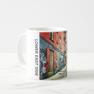 Lower East Side Graffiti, New York City Coffee Mug