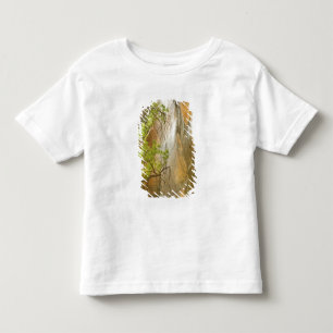 Lower Emerald Pool Waterfall Red rock and Tree Toddler T-Shirt