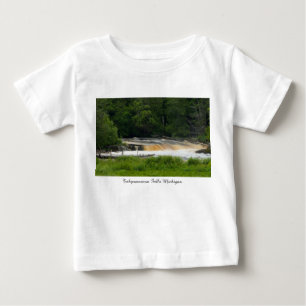 Lower Falls At Tahquamenon Baby T-Shirt