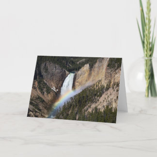 Lower Falls Folded Greeting Card