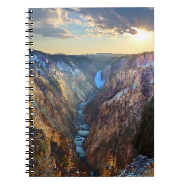 Lower Falls from Artist's Point Notebook (Front)