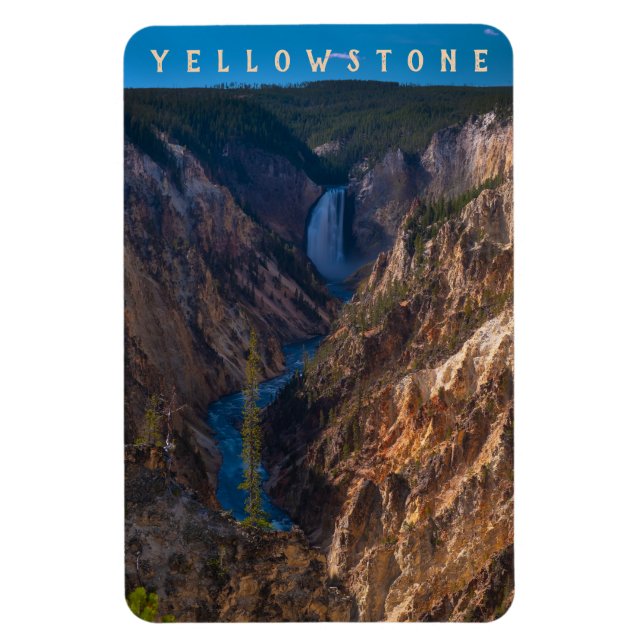 Lower Falls Grand Canyon of the Yellowstone Magnet (Vertical)