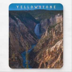 Lower Falls Grand Canyon of the Yellowstone Mouse Mat