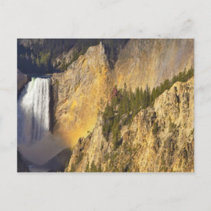 Lower Falls in the Grand Canyon of the Postcard