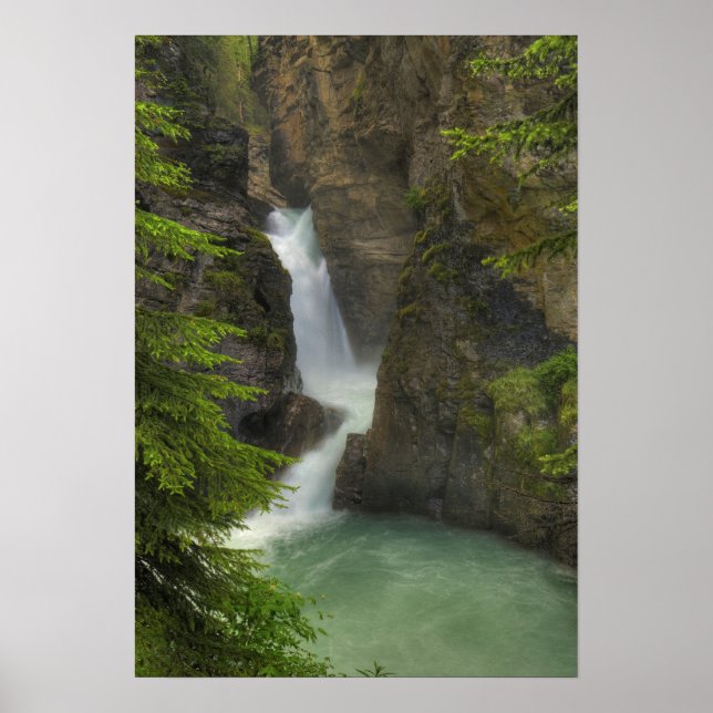 Lower falls, Johnston Canyon Poster (Front)
