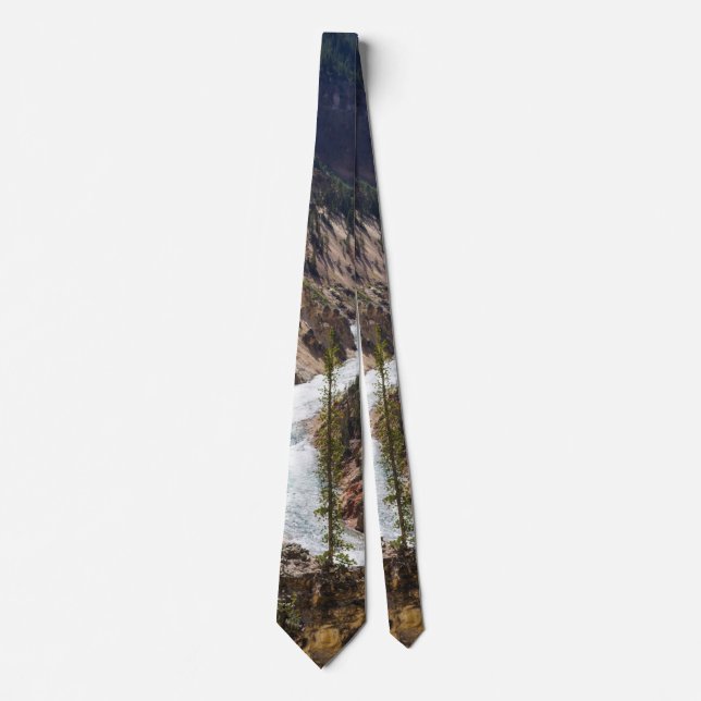 Lower Falls Yellowstone Neck Tie (Front)