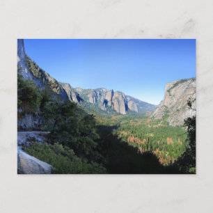Lower Four Mile Trail - Yosemite Valley Postcard