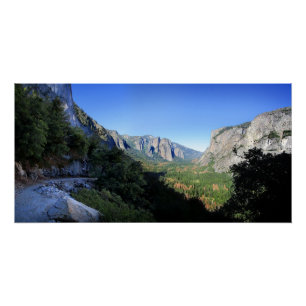 Lower Four Mile Trail - Yosemite Valley Poster