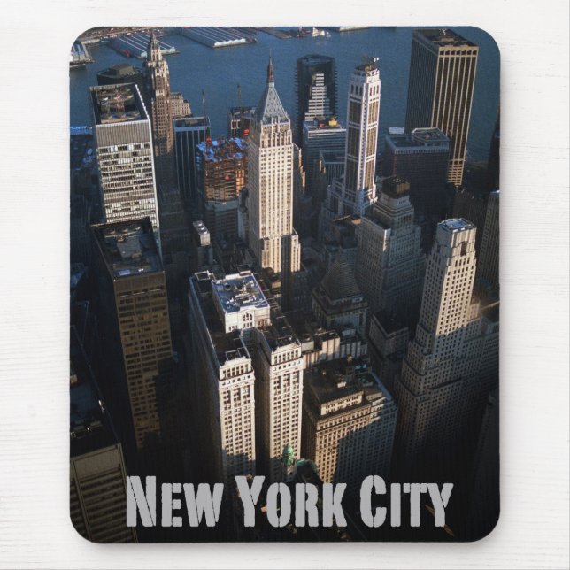 Lower-Manhattan New York City Mouse Mat (Front)