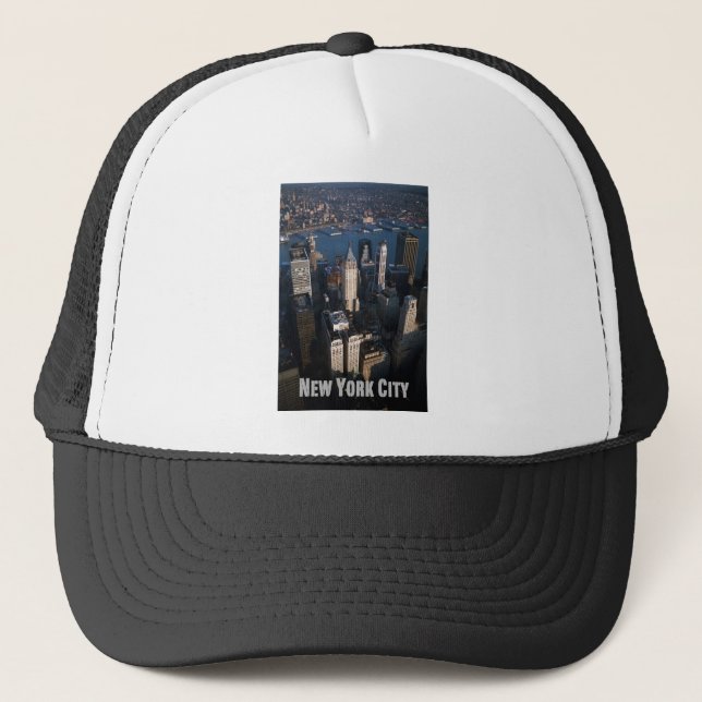 Lower-Manhattan New York City Trucker Hat (Front)