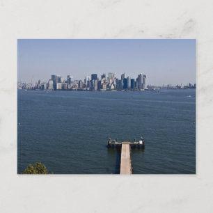 lower manhattan postcard