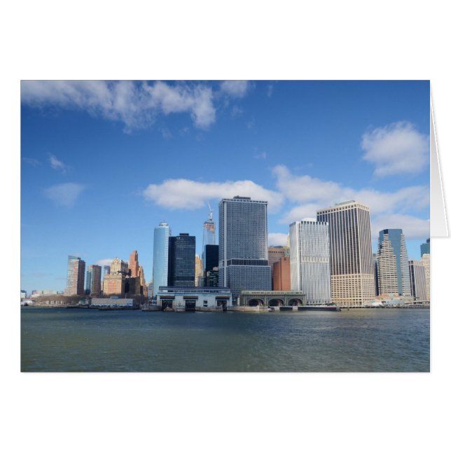 Lower Manhattan Skyline (Front Horizontal)