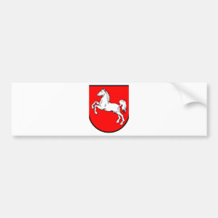 Lower Saxony Coat of Arms Bumper Sticker