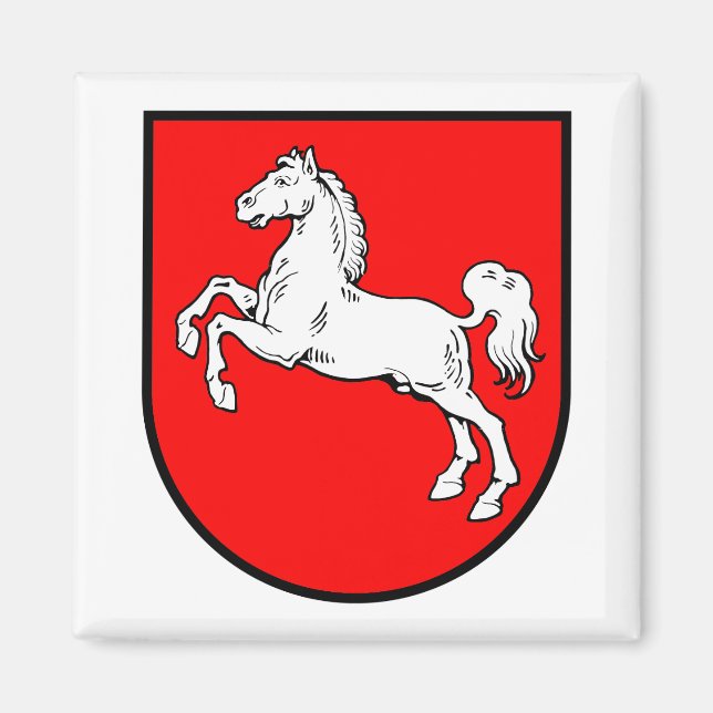 Lower Saxony coat of arms Magnet (Front)