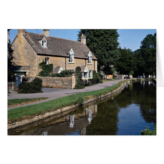 Lower Slaughter River Ewe, Cotswolds, England (Front Horizontal)