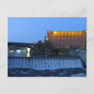 Lower Spokane Falls, Postcard