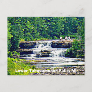 Lower Tahquamenon Falls State Park, Michigan Postcard