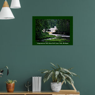 Lower Tahquamenon Falls State Park, Michigan Poster