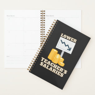 Lower Teacher's Salaries Planner
