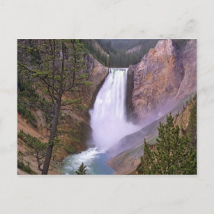 Lower Yellowstone Falls, Grand Canyon of Postcard