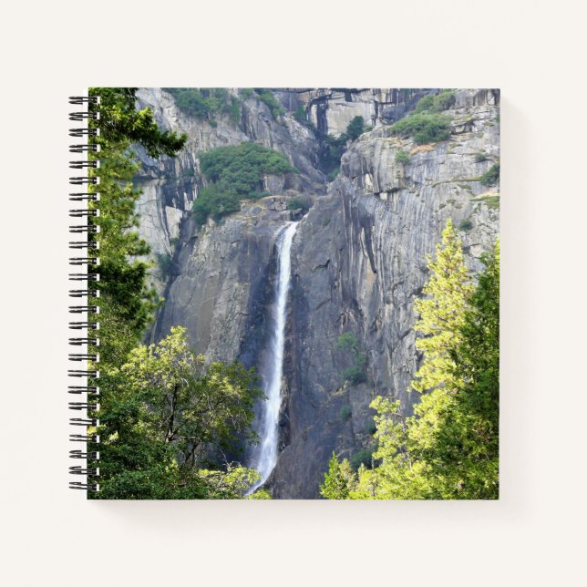 Lower Yosemite Falls, Yosemite National Park, CA Notebook (Front)