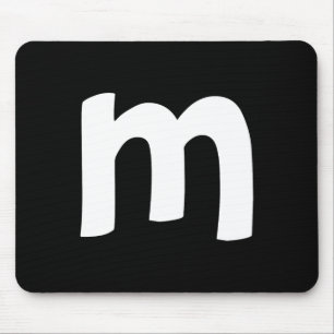 Lowercase Alphabet m Mouse Mat