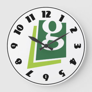 Lowercase G Clock