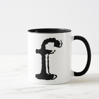 lowercase letter f mug