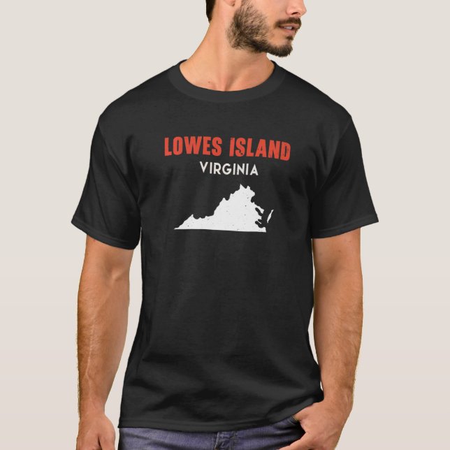 Lowes Island Virginia USA State America Travel Vir T-Shirt (Front)