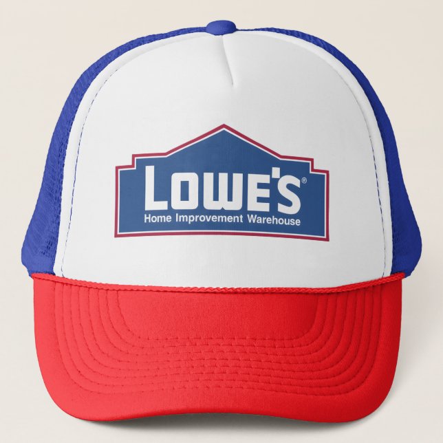 Lowe's the home improvement depot wearhouse  trucker hat (Front)