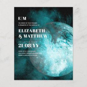 Lowest Budget Wedding FLYERS Midnight MOON