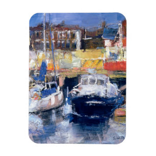 Lowestoft Harbour View Magnet