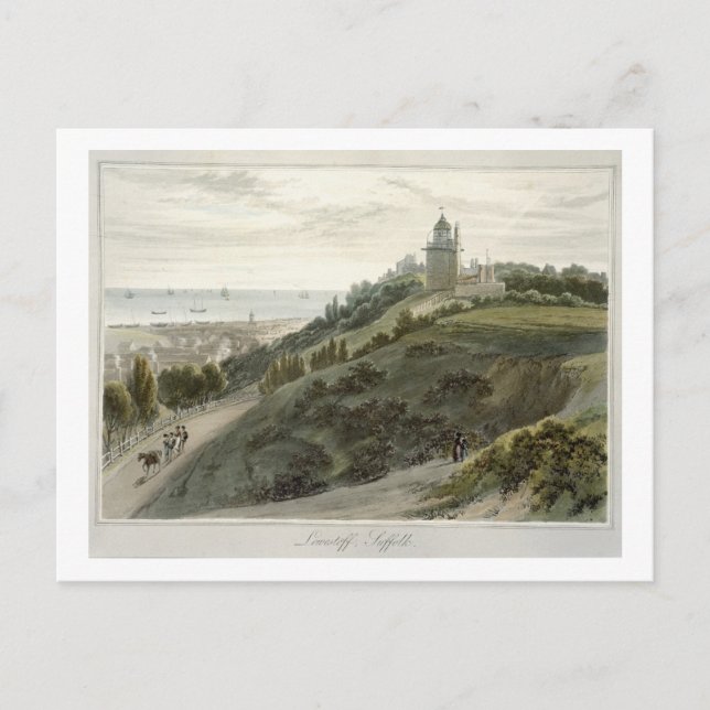 Lowestoft, Suffolk, from 'A Voyage Around Great Br Postcard (Front)