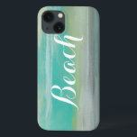 Lowland Beach I iPhone 13 Case<br><div class="desc">Marine Life</div>