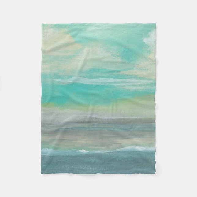 Lowland Beach I Fleece Blanket (Front)