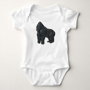 Lowland Gorilla Baby Bodysuit